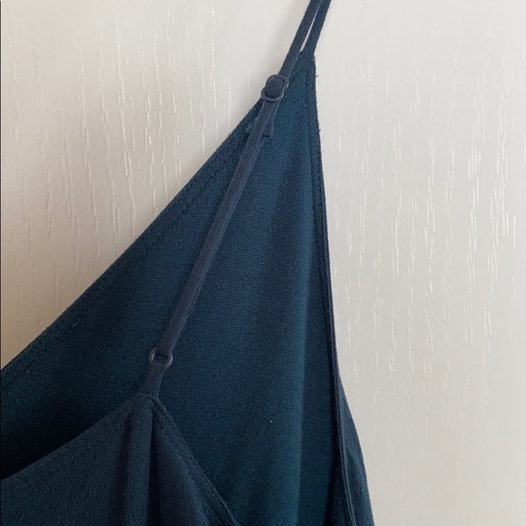 Aritzia Minimalist Teal Mini Dress ECU - Picture 6 of 7